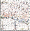 Топографические карты Генштаба России 1:100 000 1см.=1км. M-44-032