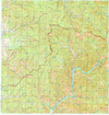 Топографические карты Генштаба России 1:100 000 1см.=1км. M-44-046