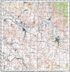 Топографические карты Генштаба России 1:100 000 1см.=1км. M-44-057