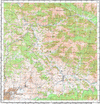 Топографические карты Генштаба России 1:100 000 1см.=1км. M-44-060