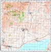 Топографические карты Генштаба России 1:100 000 1см.=1км. M-44-108