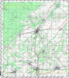 Топографические карты Генштаба России 1:100 000 1см.=1км. N-44-069