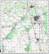 Топографические карты Генштаба России 1:100 000 1см.=1км. N-44-071