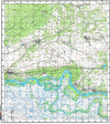Топографические карты Генштаба России 1:100 000 1см.=1км. N-44-080