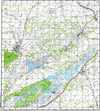 Топографические карты Генштаба России 1:100 000 1см.=1км. N-44-091