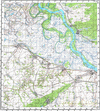 Топографические карты Генштаба России 1:100 000 1см.=1км. N-44-093