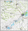 Топографические карты Генштаба России 1:100 000 1см.=1км. N-44-114