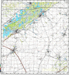 Топографические карты Генштаба России 1:100 000 1см.=1км. N-44-115