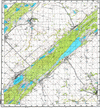 Топографические карты Генштаба России 1:100 000 1см.=1км. N-44-128