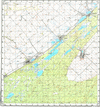 Топографические карты Генштаба России 1:100 000 1см.=1км. N-44-138