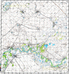 Топографические карты Генштаба России 1:100 000 1см.=1км. N-44-142
