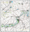 Топографические карты Генштаба России 1:100 000 1см.=1км. N-44-143