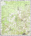 Топографические карты Генштаба России 1:100 000 1см.=1км. N-45-001