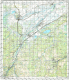 Топографические карты Генштаба России 1:100 000 1см.=1км. N-45-022