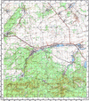 Топографические карты Генштаба России 1:100 000 1см.=1км. N-45-038