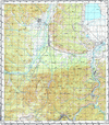 Топографические карты Генштаба России 1:100 000 1см.=1км. N-45-059