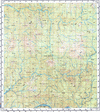 Топографические карты Генштаба России 1:100 000 1см.=1км. N-45-082