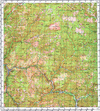 Топографические карты Генштаба России 1:100 000 1см.=1км. N-45-096