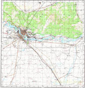 Топографические карты Генштаба России 1:200 000 1см.=2км. M-44-15
