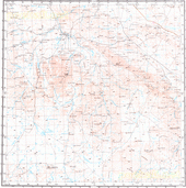 Топографические карты Генштаба России 1:200 000 1см.=2км. M-44-25