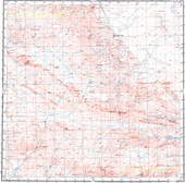 Топографические карты Генштаба России 1:200 000 1см.=2км. M-44-32