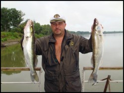 Рыбалка на реке Обь.