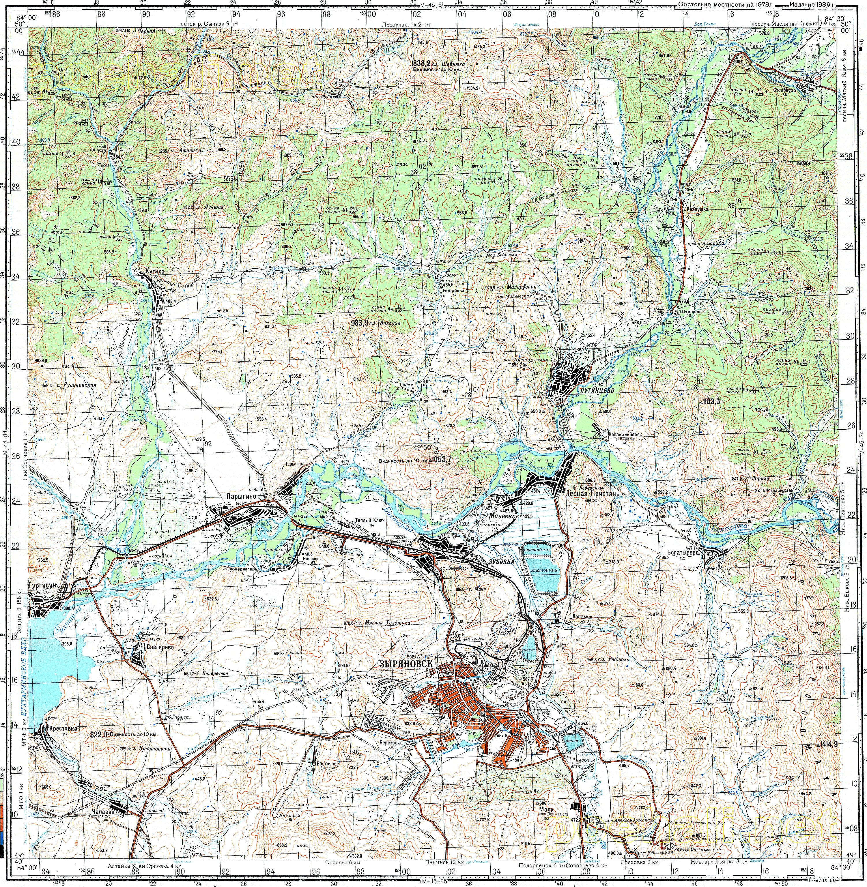 Карта вко подробная по районам