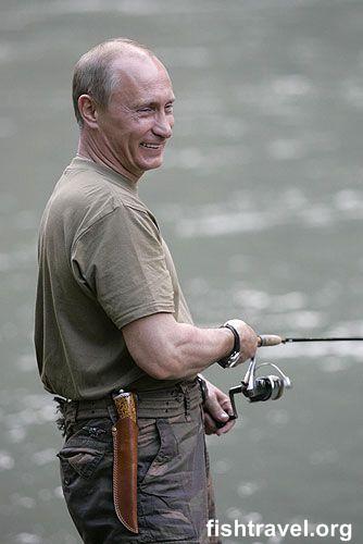 Владимир Владимирович иногда выбирается на отдых.