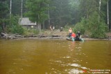 Озеро Васильево. Позрачная вода, песчаное дно.