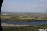 Вид с вертолета на реку Обь в Томской области
