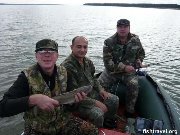 Рыбалка на Обском водохранилище сентябрь 2008