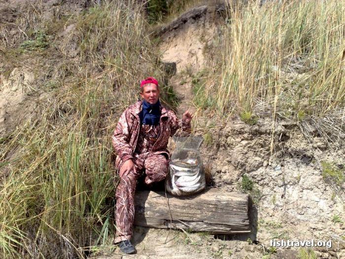 Рыбалка на Обском водохранилище сентябрь 2008