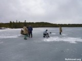 Зимняя рыбалка в Томской области.