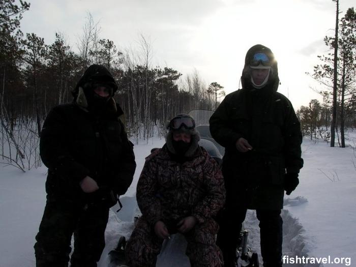 Зимняя рыбалка в Новосибирской и Томской области.