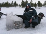 Зимняя рыбалка в Новосибирской области.