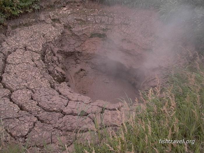 в Долине Гейзеров на Камчатке