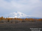 Вулканы Камчатки.